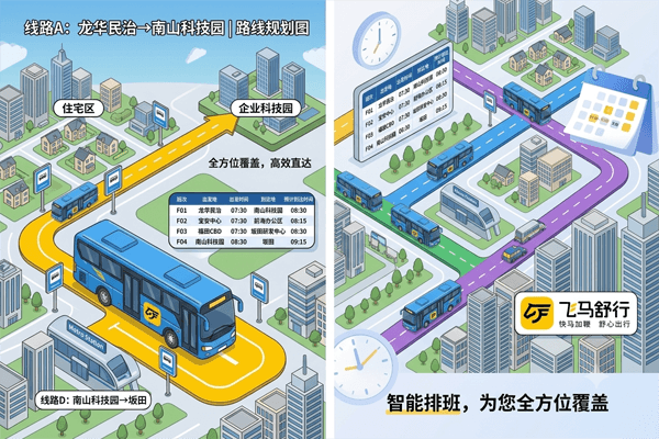 深圳班车线路规划