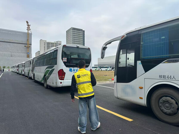 广州小鹏汇天年会活动用车