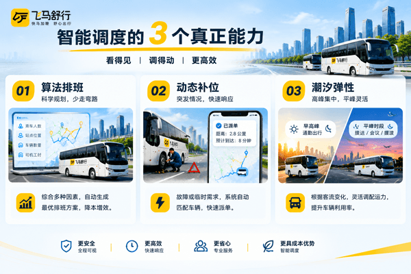 班车智能调度三大功能